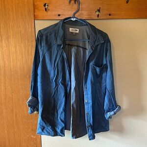 Women’s denim button up